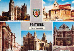 POITIERS  églises Terre Romane 7 (scan Recto Verso)MF2724VIC - Poitiers