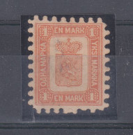 Finlande - Yvert 10 ( * ) - Papier Chamois - Type II - - Unused Stamps