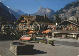 11856441 Kandersteg BE Dorfpartie Mit Rinderhorn Und Gellihorn Kandersteg - Altri & Non Classificati