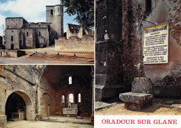 ORADOUR SUR GLANE Cité Martyre  Interieur De L'église  5 (scan Recto Verso)MF2728VIC - Oradour Sur Glane