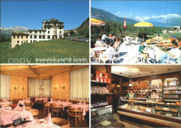 11856383 Pontresina Kochendoerfers Hotel Albris Terrasse Gast Und Verkaufsraum P - Sonstige & Ohne Zuordnung