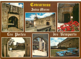 CONCARNEAU La Ville Close Et Les Portes Des Remaprts 23(scan Recto Verso)MF2729 - Concarneau