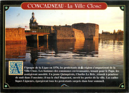 CONCARNEAU Les Remaprts Et La Ville Close 4(scan Recto Verso)MF2731 - Concarneau