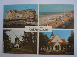 Knokke-Zoute Multivues Multi-vues Edition Le Berrurier 831 (703) - Knokke