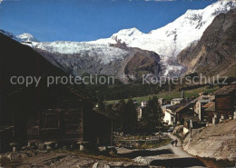 11856333 Saas-Fee Mit Allalinhorn Alphubel Taeschhorn Dom Lenzspitze Und Ulrichs - Autres & Non Classés