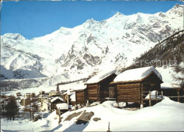 11856332 Saas-Fee Mit Alphubel Dom Lenzspitze Und Ulrichshorn Saas-Fee - Autres & Non Classés