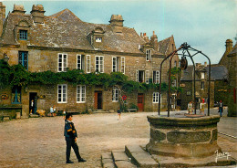 LOCRONAN Son Puits Et L Ancienne Maison De La Compagnie Des Indes 25(scan Recto Verso)MF2732 - Locronan