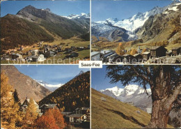 11856331 Saas-Fee Panorama Ortsansichten Saas-Fee - Autres & Non Classés