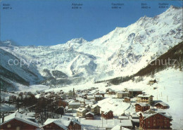 11856328 Saas-Fee Mit Allalin Alphubel Taeschhorn Dom Saas-Fee - Autres & Non Classés