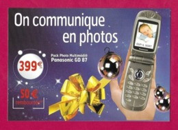 CPM.    Cart'com.    Panasonic GD 87.   SFR.   Téléphonie.   Postcard. - Publicité