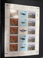 2-5-2024 (stamp) Australia Cinderella - Royal Flying Doctor Service Of Australia (Specimen) Aircraft / Aviation (0181) - Aviones