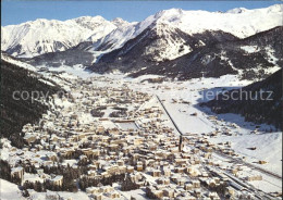 11856252 Davos GR Mit Rhaetikon Fergenhoerner Seehorn Davos Platz - Sonstige & Ohne Zuordnung