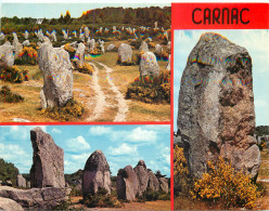 CARNAC Les Alignements De Menhirs De Kermario Et Du Menec 10(scan Recto Verso)MF2738 - Carnac