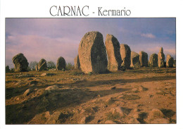 CARNAC Les Alignements De Menhirs De Kermario  11(scan Recto Verso)MF2738 - Carnac