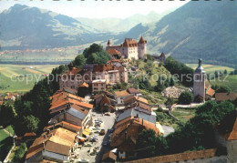 11856180 Gruyeres FR Ortsansicht Mit Schloss Gruyeres - Otros & Sin Clasificación