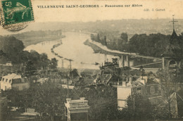 VILLENEUVE-SAINT-GEORGES - Panorama Sur Ablon - Villeneuve Saint Georges