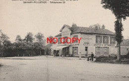 78 MONTFORT-L'AMAURY. Hôtel Café De La Gare "Savary-Pelletier" 1926 - Montfort L'Amaury