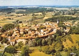 PEROUGES Vue Générale Aerienne  18 (scan Recto Verso)MF2740BIS - Pérouges