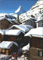 11856124 Zermatt VS Dorfpartie Mit Matterhorn  - Autres & Non Classés