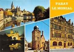 PARAY LE MONIAL  Multivue  25 (scan Recto Verso)MF2740VIC - Paray Le Monial