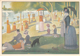 Tableau  SEURAT La Grande Jatte  36 (scan Recto Verso)MF2742UND - Schilderijen