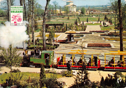 ORLEANS 1967 Parc Floral De La Source FLORALIES  Le Petit Train Vert Jaune Et Rouge  9 (scan Recto Verso)MF2742VIC - Orleans