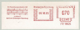 Niederlande / Nederland 1985, Freistempel / EMA / Meterstamp Steinhandel Driebergen-Rijsenburg, Mauerwerk / Brickwork - Other & Unclassified