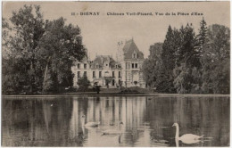 21. DIENAY. Château Veil-Picard. Vue De La Pièce D'Eau. 11 - Other & Unclassified