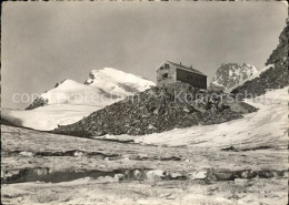 11853570 Britanniahuette Mit Strahlhorn Und Rimpfischhorn Britanniahuette - Sonstige & Ohne Zuordnung