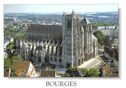 BOURGES La Cathédrale St Etienne Vue Du Ciel 17 (scan Recto Verso)MF2752TER - Bourges