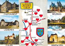 18 Bourges Route Jacques Coeur Meillant Lignieres Culan 55 (scan Recto Verso)MF2752TER - Bourges