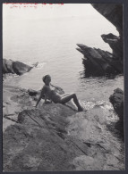 San Fruttuoso Di Camogli, Veduta Caratteristica, 1960 Fotografia Vintage - Places