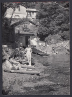 San Fruttuoso Di Camogli, Veduta Caratteristica, 1960 Fotografia Vintage - Places