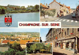 77   CHAMPAGNE SUR SEINE Divers Vues  23 (scan Recto Verso)MF2754VIC - Champagne Sur Seine