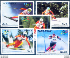 Sport. Olimpiadi Calgary 1987. - Paraguay