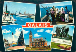 CALAIS La Gare Maritime Matelots 9 (scan Recto Verso)MF2757 - Calais