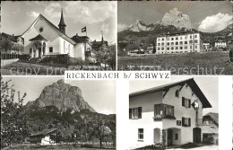 11853410 Rickenbach SZ Kirche Kant Lehrerseminar Seilbahn Post Rickenbach SZ - Sonstige & Ohne Zuordnung