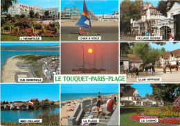 LE TOUQUET PARIS PLAGE L Hermitage Char A Voile 20(scan Recto Verso)MF2758 - Le Touquet