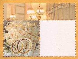 2009 2013 Moldova Personalized Postage Stamps, Issue 1.  SAMPLES.  Wedding Invitation  1v  Mint - Moldawien (Moldau)