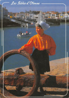 LES SABLES D' OLONNE Sablaise Coiffe Et Costume  Fillette Sur Le Port  20 (scan Recto Verso)MF2758TER - Sables D'Olonne