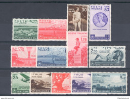 1936 Italia, Regno, Bimillenario Nascita Di Orazio , 13 Valori - Serie Completa - Other & Unclassified