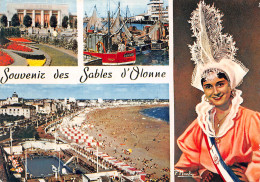 LES SABLES D' OLONNE  Multivue  1 (scan Recto Verso)MF2758UND - Sables D'Olonne