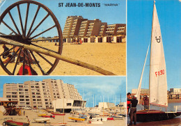 SAINT JEAN DE MONTS Bateau Et Plage  26(scan Recto Verso)MF2758UND - Saint Jean De Monts