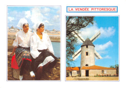 85 Vendée  Coiffe Sablaise  Et Moulin  38 (scan Recto Verso)MF2758UND - Sables D'Olonne