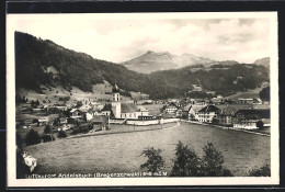 AK Andelsbuch /Bregenzerwald, Teilansicht Mit Kirche  - Altri & Non Classificati