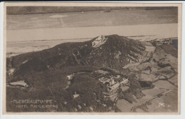 CARTOLINA DI VIENNA DALL'AEREO - HOTEL KAHLENBERG - FLIEGERAUFNAHME - FORMATO PICCOLO - Andere & Zonder Classificatie