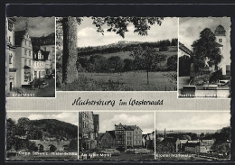 AK Hachenburg Im Westerwald, Kloster Marienstatt, Alter Markt Und Kropp. Schweiz-Nister-Brücke  - Hachenburg