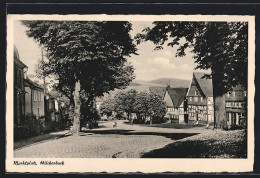 AK Hilchenbach, Partie Am Marktplatz  - Hilchenbach