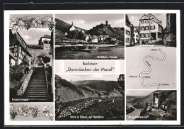 AK Beilstein /Mosel, Jugendherberge, Klostertreppe, Burg Metternich  - Sonstige & Ohne Zuordnung