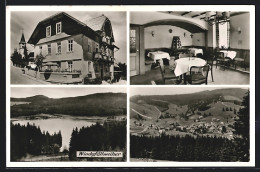 AK Altglashütten /Schwarzwald, Hotel Haus Zum Löwen P. Brunk, Ortsansicht, Windgfällweiher  - Other & Unclassified